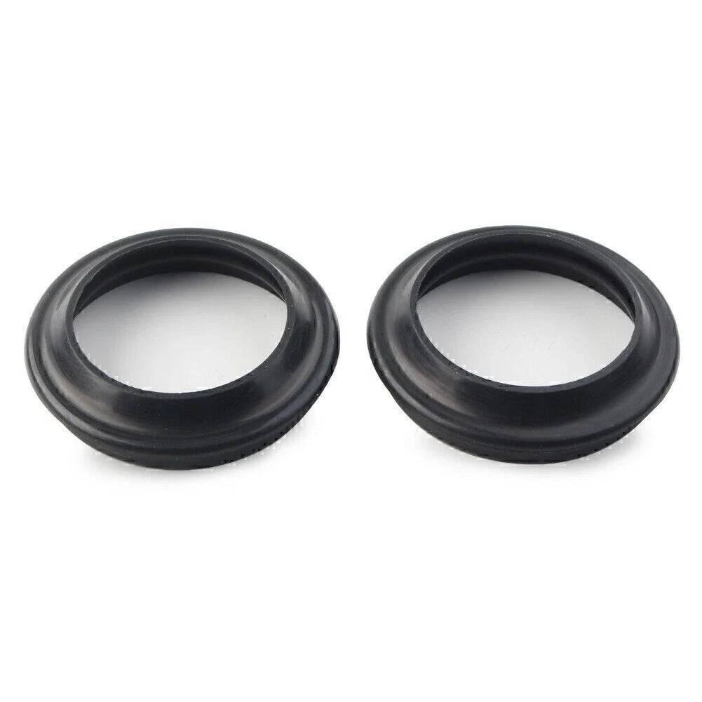 2X Front Fork Damper Shock Absorber Dust Seals for Motorcycle (35X48MM)