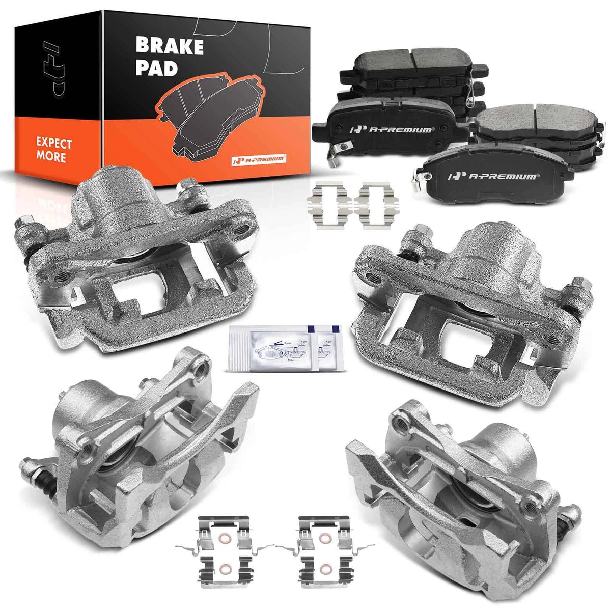 Brake Pad and Caliper Set for Nissan Altima (2013)