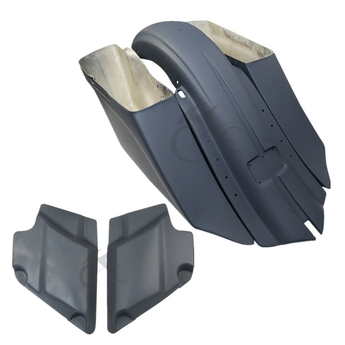 7" Stretched Saddle Bags for Harley Touring Models (2014-2024)