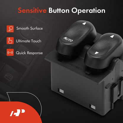 Front Left Window Switch for Ford F-150, F-250 (1997–1998)