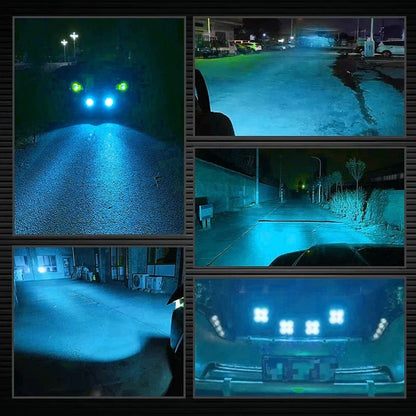 LED Cube Pod Work Lights 2Pc Set for Offroad SUV