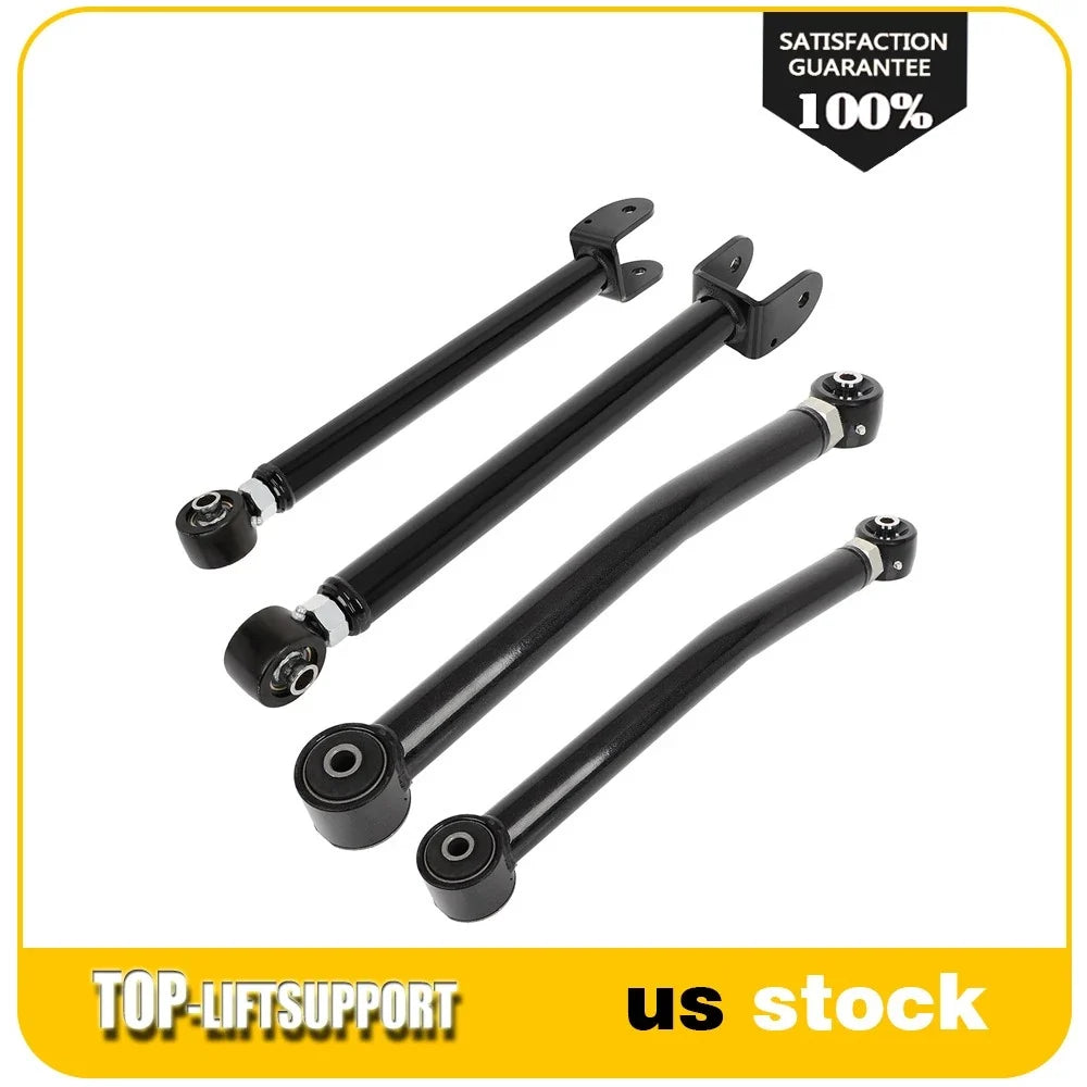 Set of 4 Front Upper Control Arms for Jeep Wrangler (2007–2018)