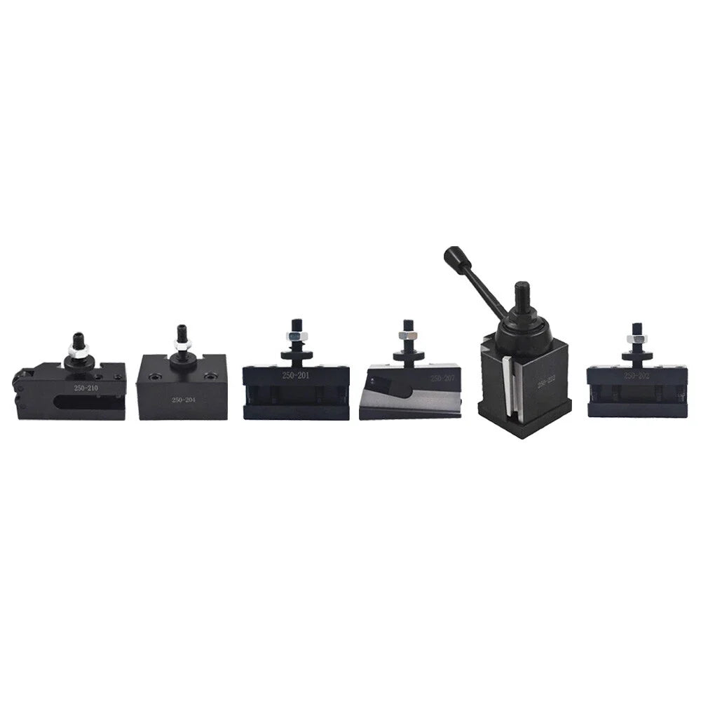 6 Pcs Quick Change Wedge Tool Post Set for BXA Series 10" - 15"