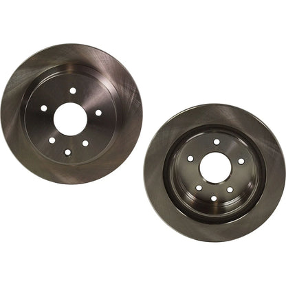 Disc Brake Rotors - Rear for Nissan Rogue (2008 to 2020)