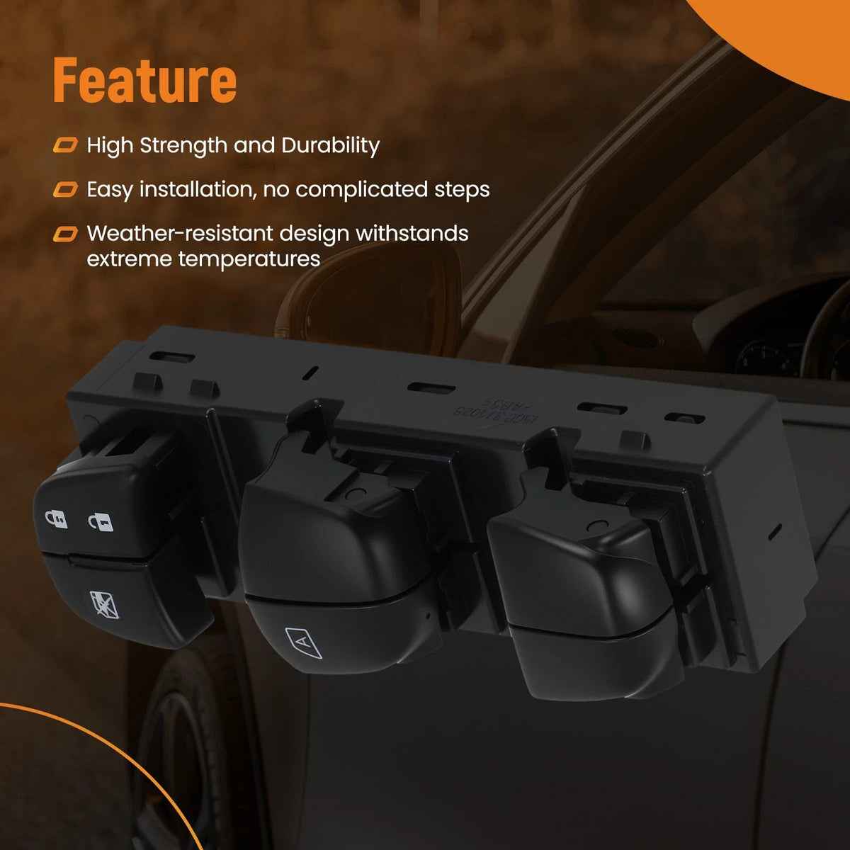 Power Window Master Switch for Sentra Rogue Leaf Altima 2013-2018