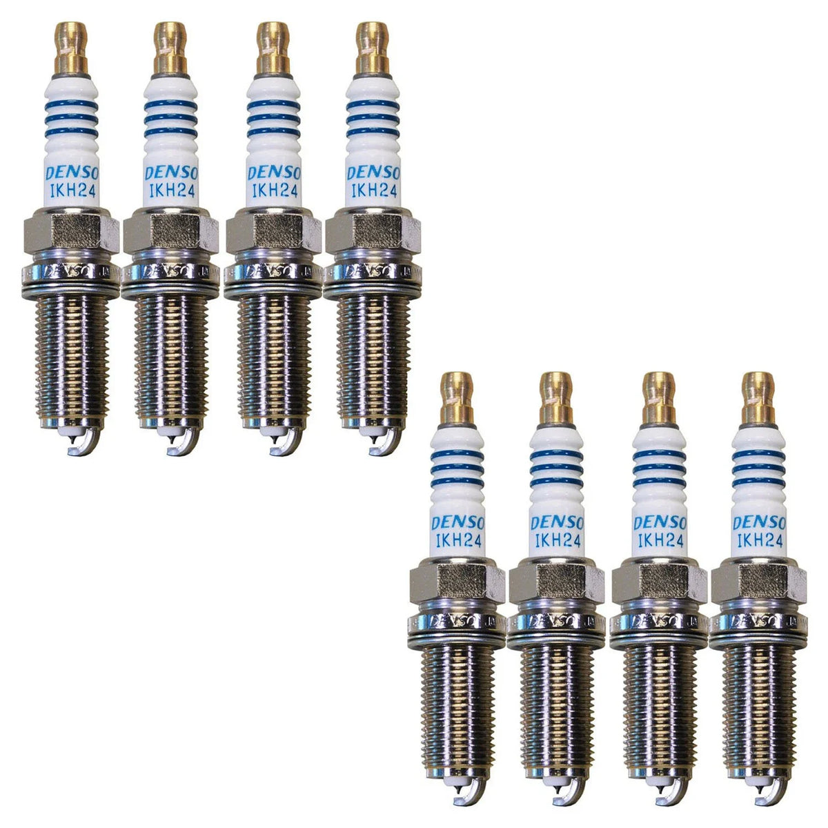Set of 8 Denso Iridium Power Spark Plugs for Audi A8 Quattro RS7 S6 S8 (2013–2020)