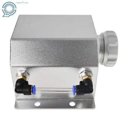 Radiator Coolant Overflow Bottle with Cap - Universal Aluminum