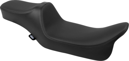 Predator III Seat (Black Solar, Smooth, Extended Reach) for Harley-Davidson