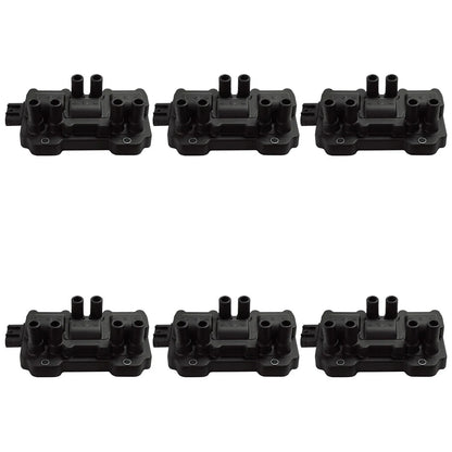 6 Ignition Coils for GMC Sierra & Chevy Express Van