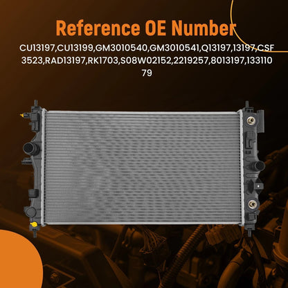 Engine Radiator for Chevrolet Cruze (2014) CU13197