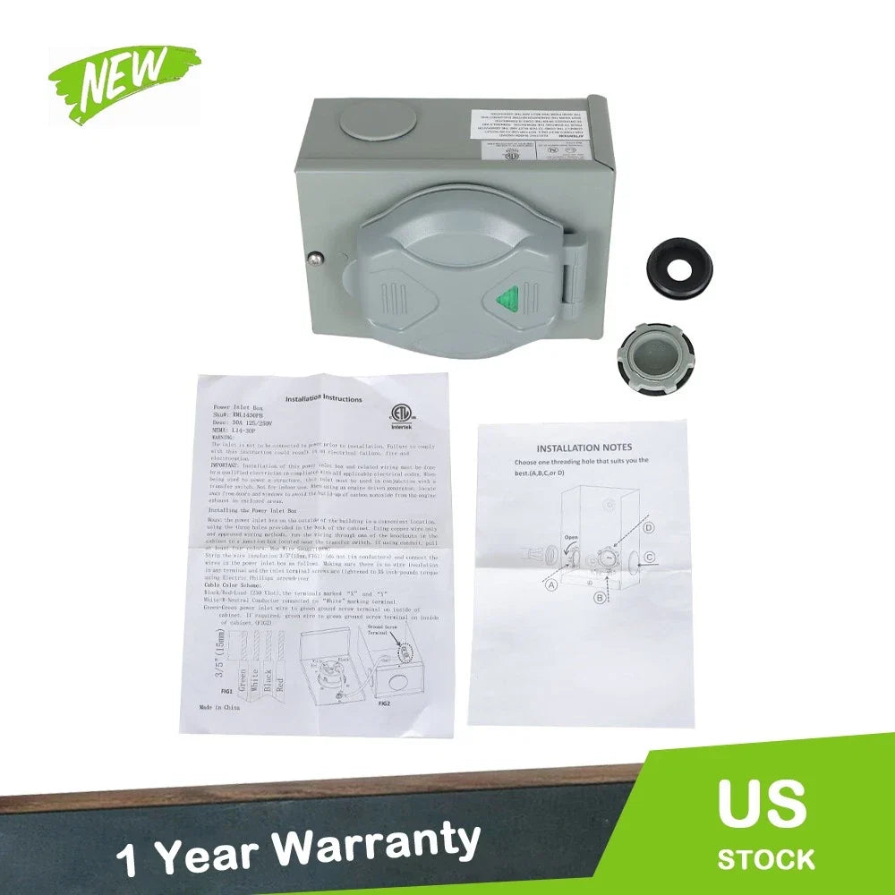 Power Generator Inlet Box for Generator (7500W)