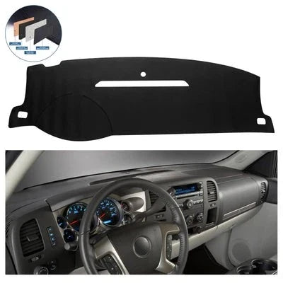 Dash Cover Mat for GMC Sierra/Yukon XL 1500 2500 (2007–2014)