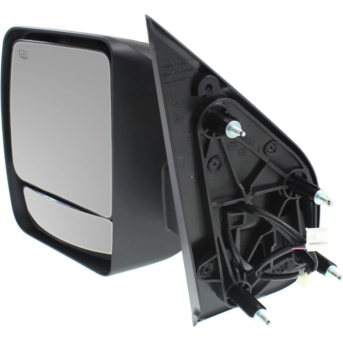 Power Mirror Set for Nissan NV2500 (2012–2017) Heated Textured Black