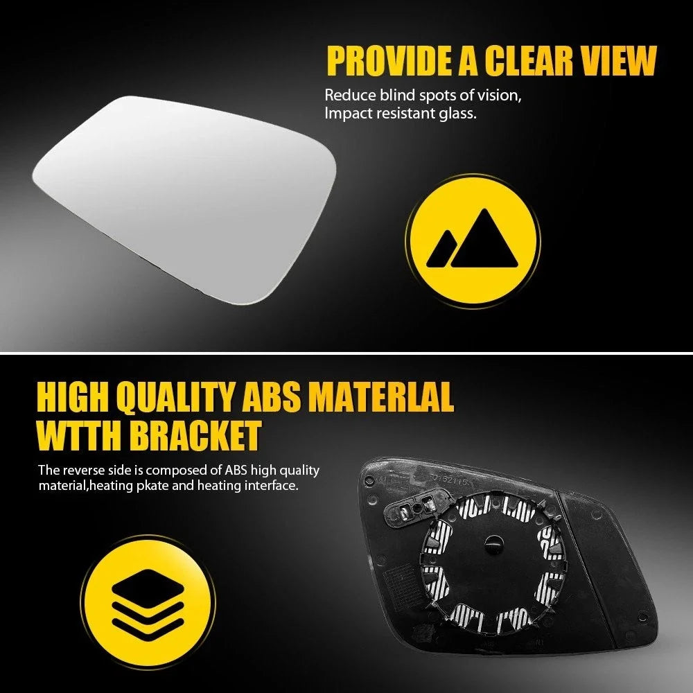 Left Side Heated Mirror Glass for BMW 320i 328d 328i 428i (2012–2018) 51167285003
