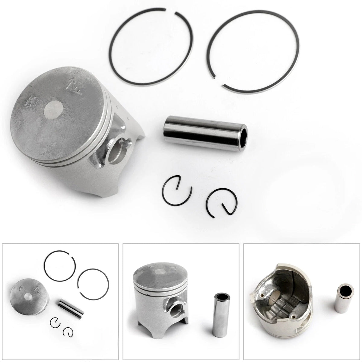Piston Ring Kit +0.25mm for Yamaha TZR125 TDR125 (1987–1994) Bore 56.65mm T9
