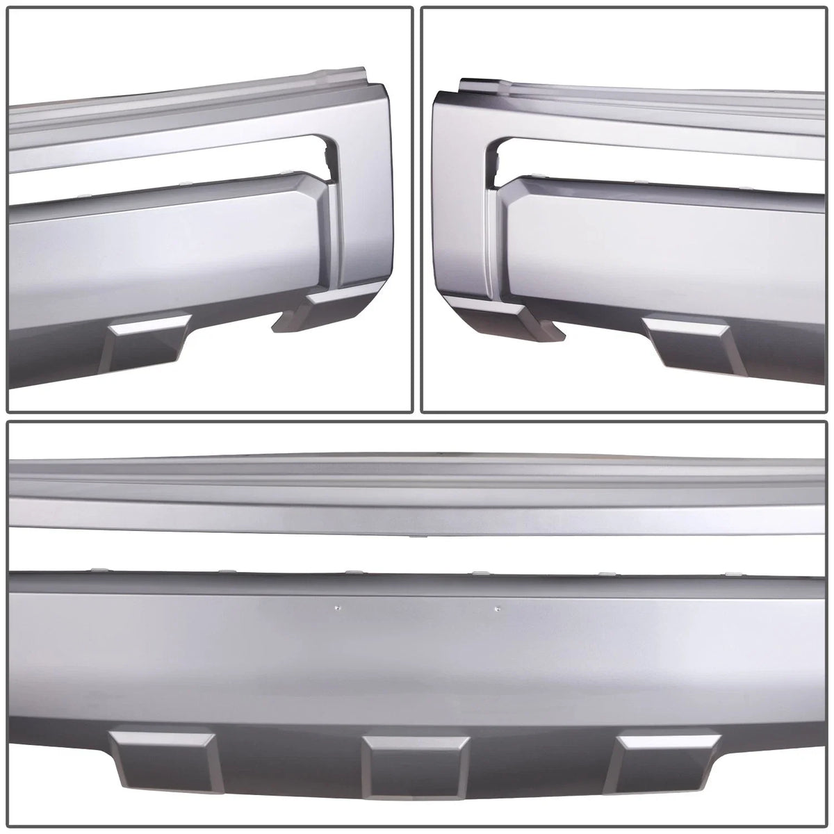 Front Bumper Cover for Toyota Tundra (2014–2021) Black Polypropylene
