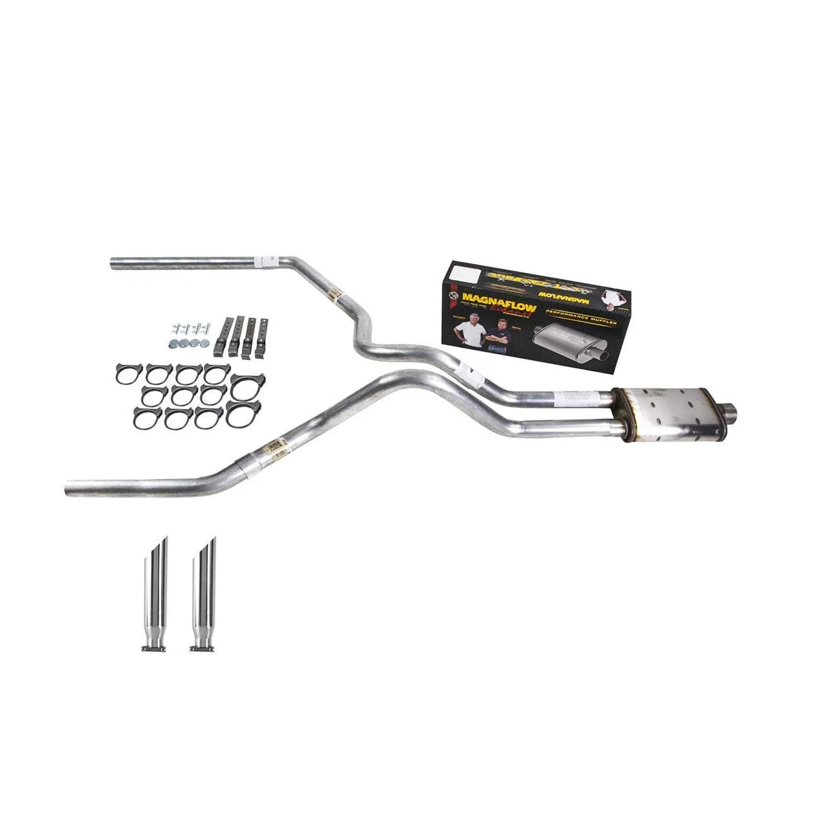 Dual Exhaust Pipe for Ram 1500 (2009–2013) with SC Tip