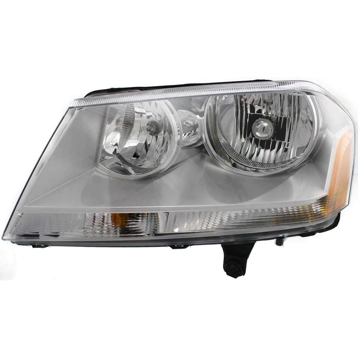 Headlight Assembly Set of 2 for Dodge Avenger (2008–2014) with Bulb