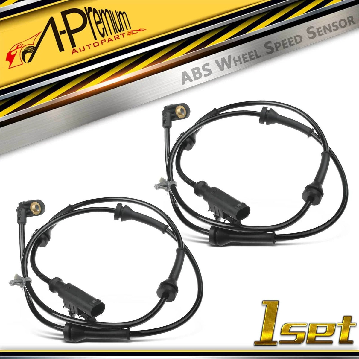 2X Rear ABS Wheel Speed Sensors for Nissan Armada (2012–2015)