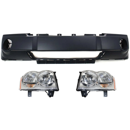 Headlight Set for Jeep Grand Cherokee (2005–2007) Left Right