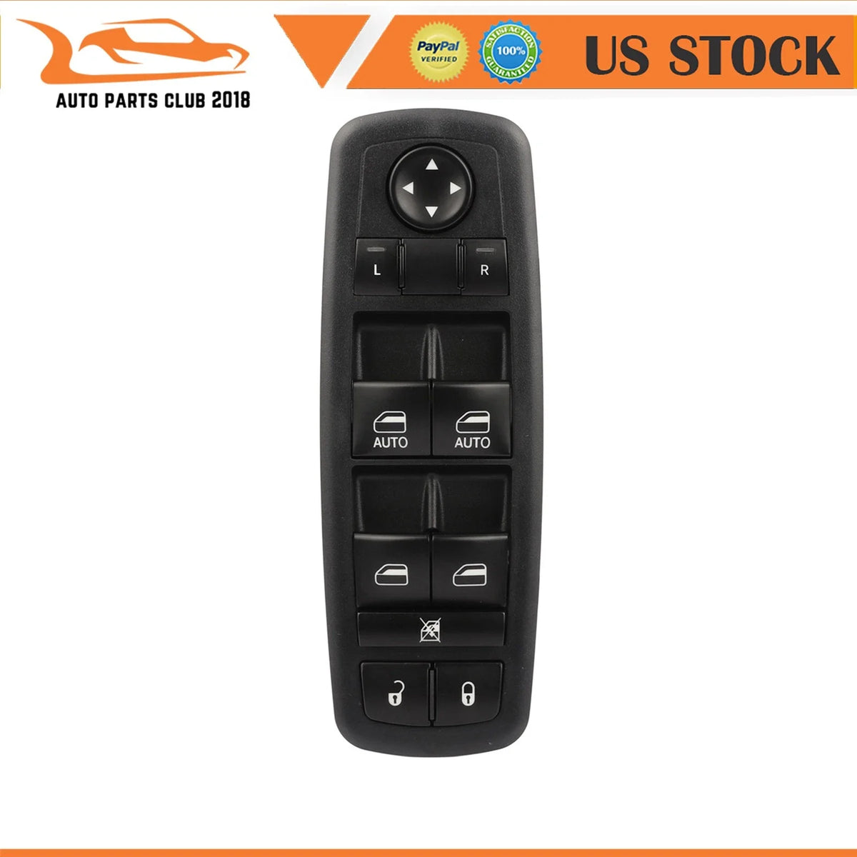 Window Switch for Chrysler Town & Country Dodge (2012–2016)