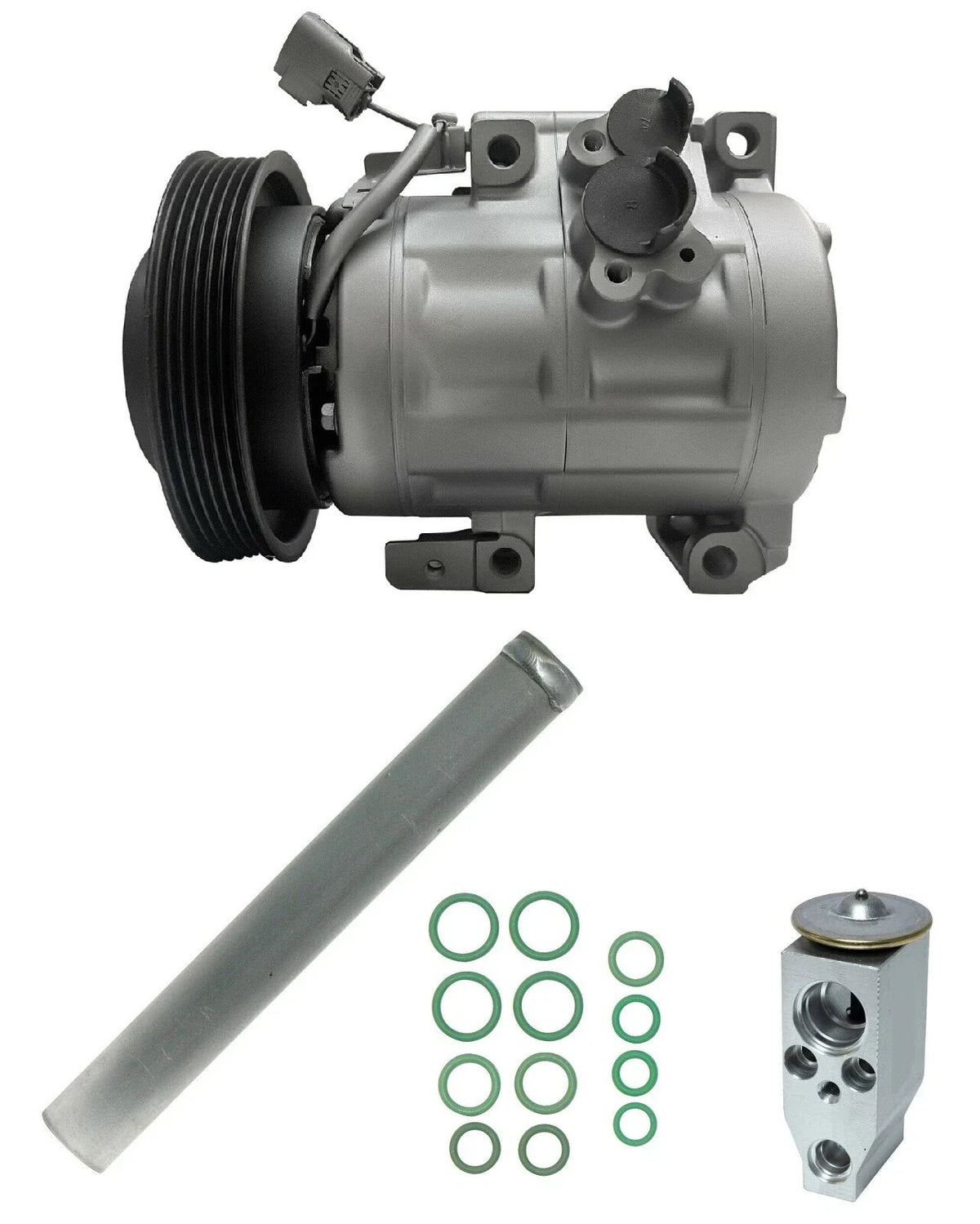 A C Compressor Kit EC35 Replacement for Mazda 3 2.3L (2010–2010)