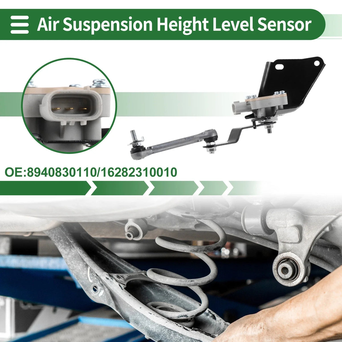 Air Suspension Ride Height Level Sensor  