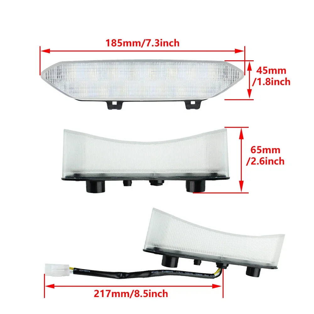 LED Brake Tail Light for Yamaha Raptor 700 (2006–2018), YFZ450R (2009–2018)
