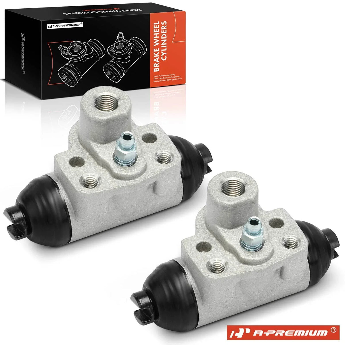 2X Rear Drum Brake Wheel Cylinder for Honda Civic (2006–2015)