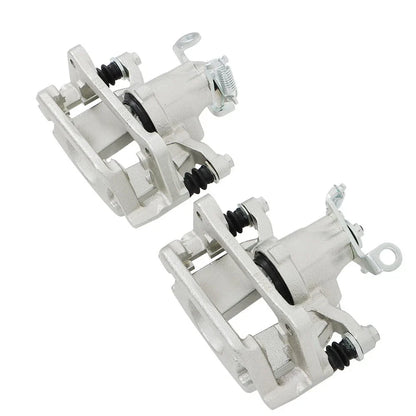 Set of 2 Rear Brake Calipers w/ Bracket for 2012-2018 Dodge Journey