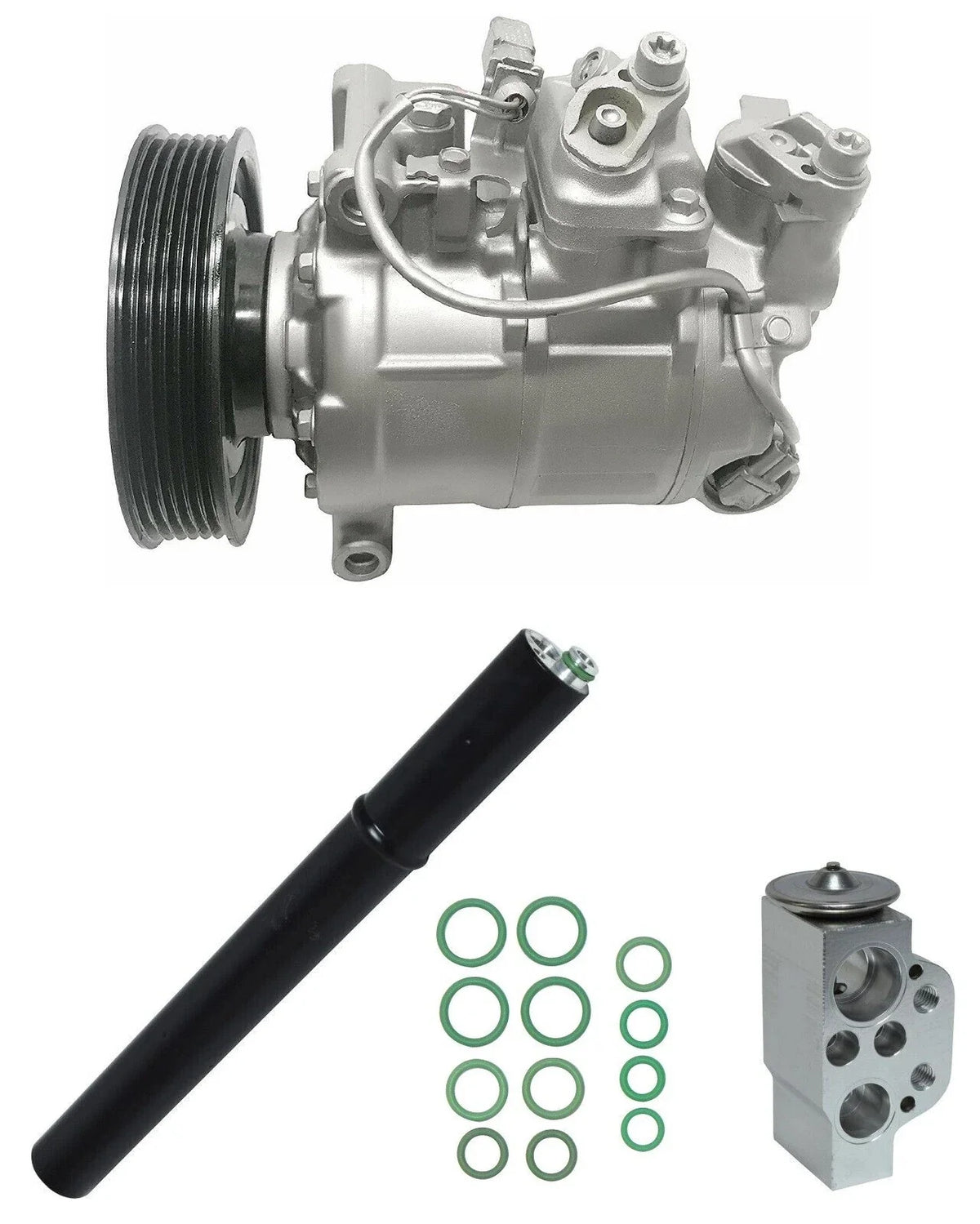 AC Compressor Kit Replacement for Audi A4 Quattro 2.0L (2011–2016)