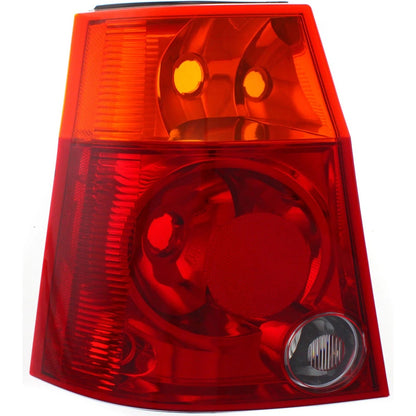 Halogen Tail Light Set for Chrysler Pacifica (2004–2008) 2Pcs Clear Red Lens