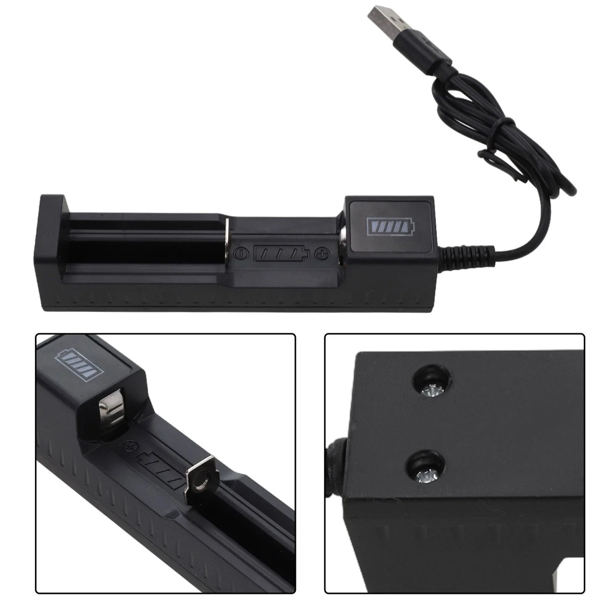USB Cable Battery Charger for Various Devices (4.17-4.2V)