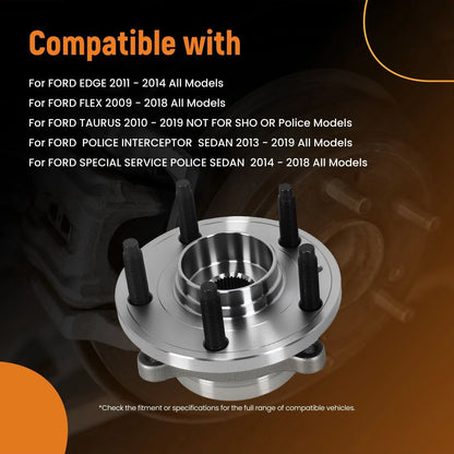 Rear Hub 5-Bolt 513275 for Lincoln MKS MKT Taurus Edge Flex 2009-2019