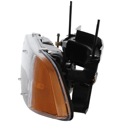 Driver Side Headlight for GMC Sonoma (1994–1997) Halogen with Bulb SL SLE SLS