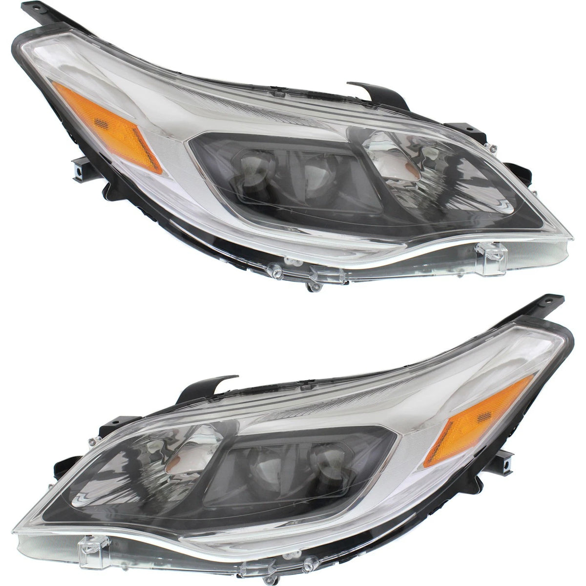 Headlight Set for Toyota Avalon (2013–2015) Left & Right Halogen Bulbs