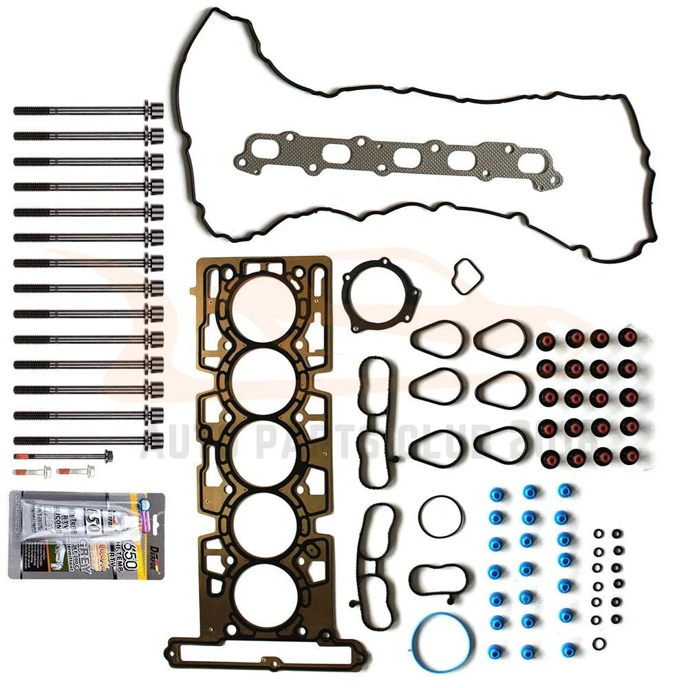 Set of 10 Cylinder Head Gasket Bolts for Chevrolet GMC Hummer (2004–2006)