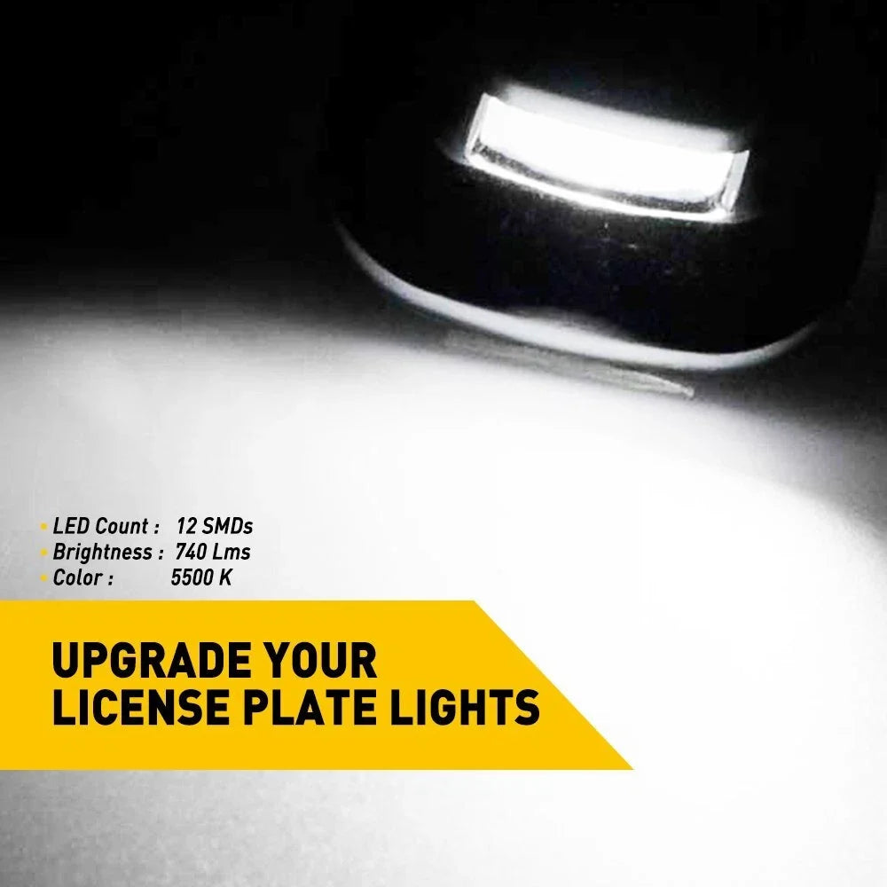 LED License Plate Light for Chevy GMC C/K Pickup Truck Pair