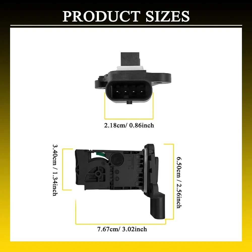Mass Air Flow Sensor 4 Pins 12714453 for 2020-2021 Cadillac CT5 V6 3.0L