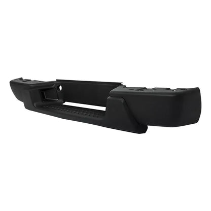 Rear Bumper Assembly for Chevy Colorado GMC Canyon (2008–2012) Black Steel