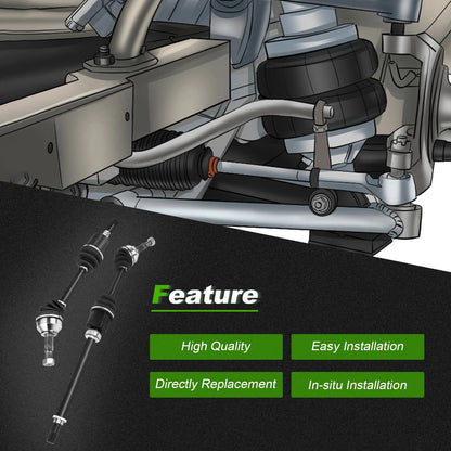2X CV Axle Assembly for Rogue Select (2008–2013) Nissan Rogue