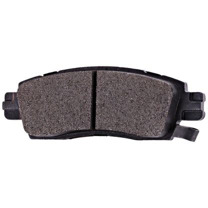 4-Piece Rear Brake Pads for Chevrolet Trailblazer (2002-2009) Semi-Metallic