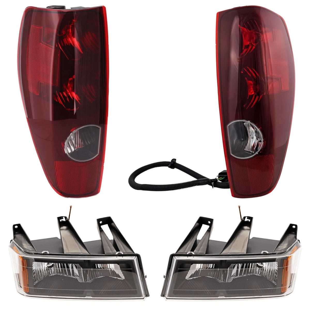 Headlight Set for Chevy Colorado GMC (Driver & Passenger Side)