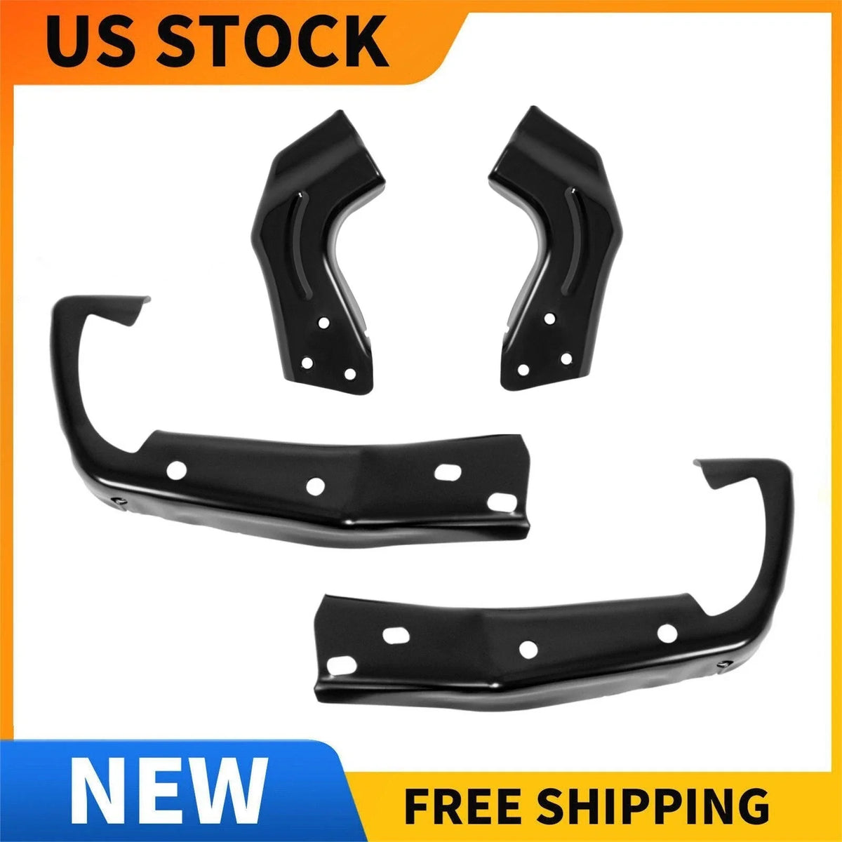 Front Bumper Brackets for Chevy GMC C/K Series C1500 K1500 Tahoe (1988–2000)