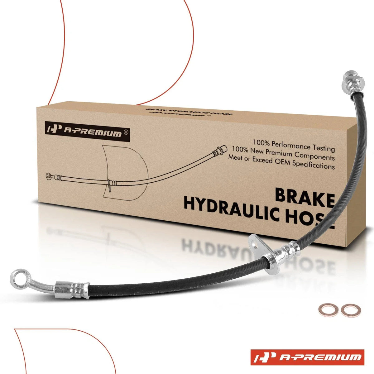 Rear Left Brake Hydraulic Hose for Honda CR-Z (2011–2015)