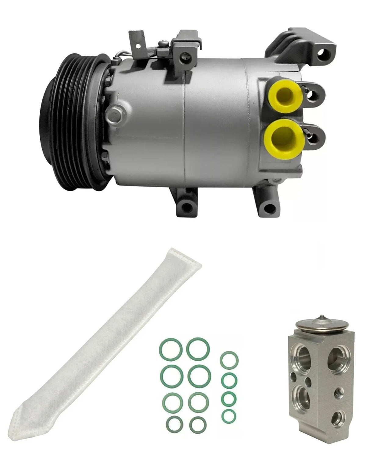 AC Compressor Kit Replacement for Kia Soul 1.6L (2013–2013)