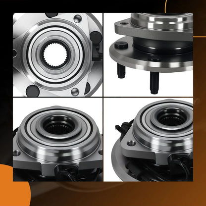 Wheel Bearing Hub Front L&R for Jeep Wrangler (2011-2017) 513369 5-Stud