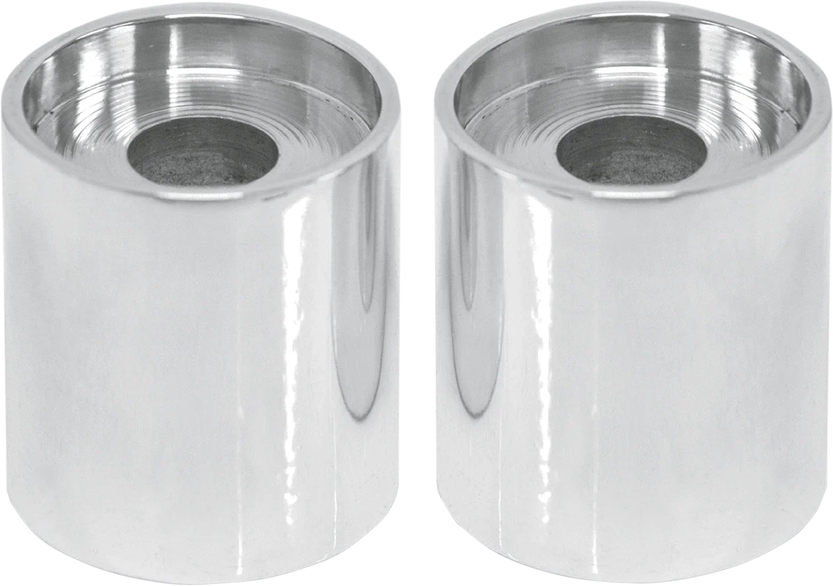 1-1/2" Chrome Handlebar Riser Extensions for LA Choppers (LA-7413-02)