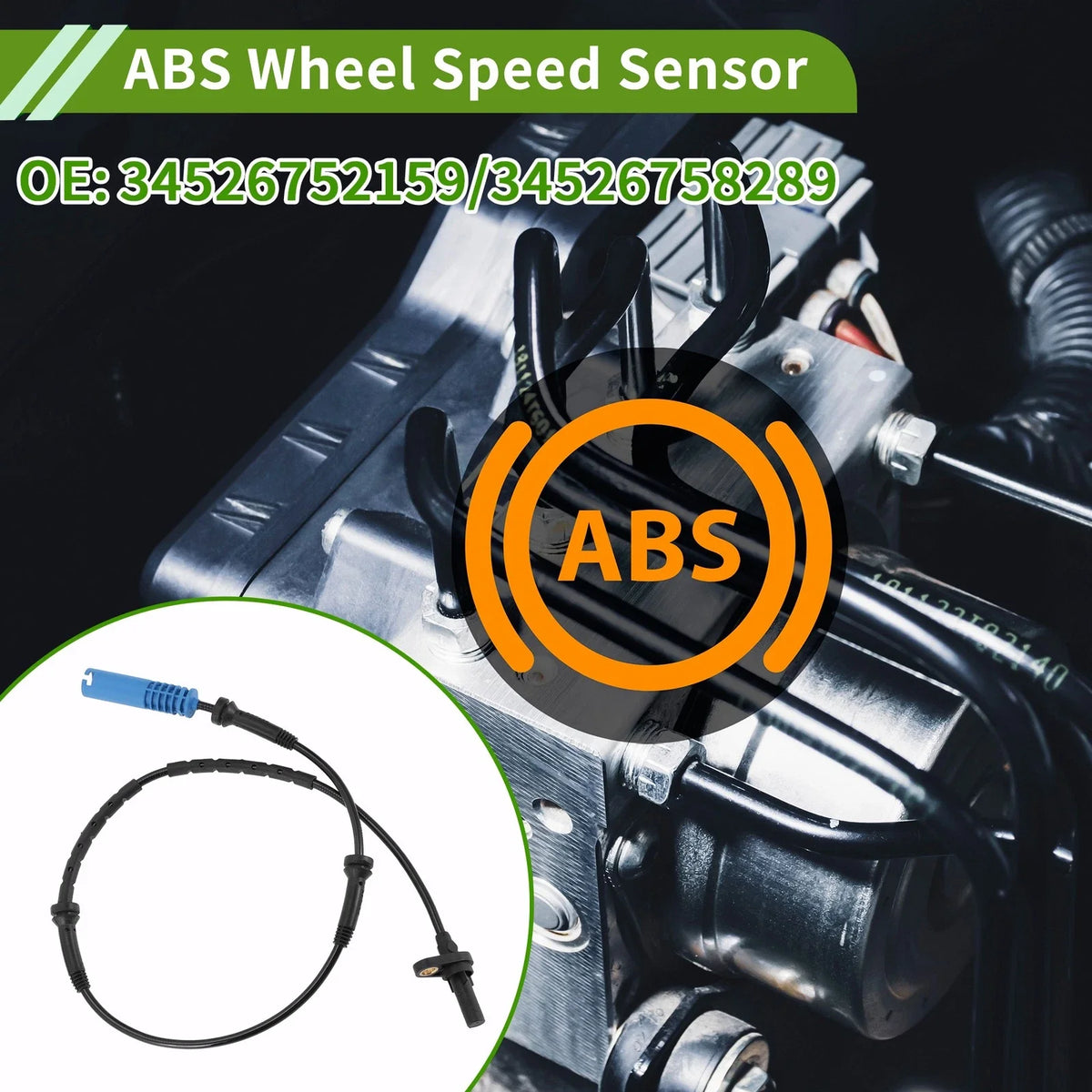 ABS Wheel Speed Sensor No. 34526752159 for BMW 745Li (2002–2003)