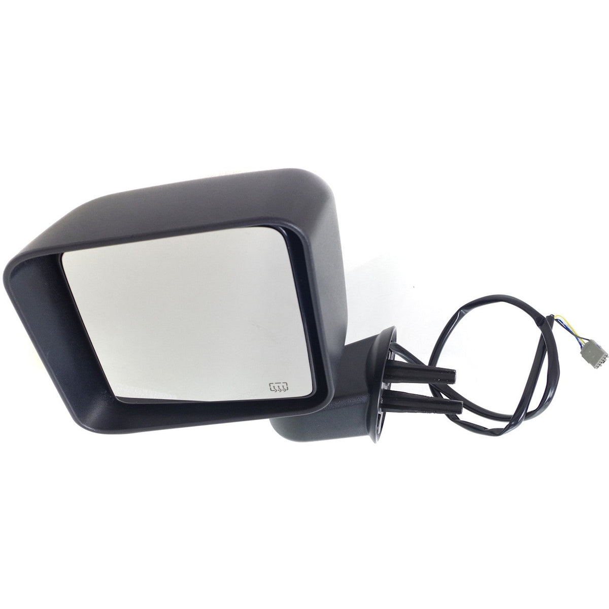 Heated Power Mirror - Left Side Manual Folding for 2014 Jeep Wrangler